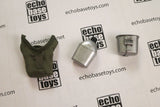Blue Box Loose 1/6th Scale WWII US M1943 Canteen Pouch & Canteen (OD) #BBL3-P718