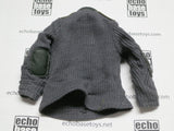DAM Toys Loose 1/6th Sweater (Dark Grey,1/4 Zip) #DAM4-U060