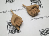 DAM Toys Loose 1/6th Hands (Pistol Grip/Tattoo) #DAMNB-H210