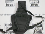 FLAG SET Loose 1/6th Gas Mask Bag (Black,PLA) Modern Era #FSL4-P740