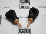 ARMOURY Loose 1/6th Hands (Gloved,Fist,Black,Pair) #ARNB-H900