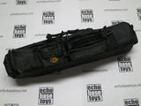 DAM Toys Loose 1/6th Gun Bag/Go Bag (Black,Patches) #DAM4-P650