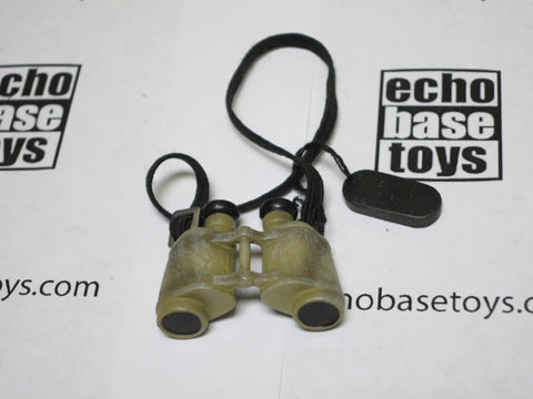 Dragon Models Loose 1/6th Scale WWII German Binoculars (Tan) weathered #DRL1-A207