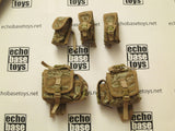 FLAG SET Loose 1/6th Rhodesian Recon Vest (DST,w/5xAccessories) Modern Era #FSL4-Y400