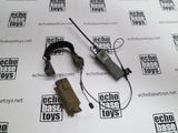 FLAG SET Loose 1/6th PRC-152 Radio w/Peltor Headset & Pouch Modern Era #FSL4-K100