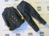 ALERT LINE 1/6 Loose WWII USN Officers Uniform (BK) WWII Era #ALL3-U300