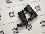 TOYS CITY Loose 1/6 WWII German Tall Boots (Black, Fabric) #TCG1-B001