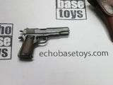 Dragon Models Loose 1/6th Scale WWII US M1911 Colt Pistol weathered w/Holster (Plastic)  #DRL3-W007