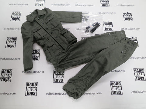 Dragon Models Loose 1/6th Scale WWII German M37 Tunic w/trousers, PzGren, Untersturmfuhrer #DRL1-S252