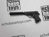 BLACK BOX 1/6 Loose Pistol (PPK,Silencer) #BBX4-W001