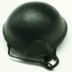 Loading Toys Loose 1/6th Scale Helmet (British MK6,Black) #LTL4-H100