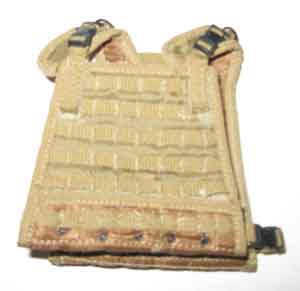 Play House Loose 1/6th Scale Modern STRIKE Commando Plate Carrier (Tan) #PHL4-Y102