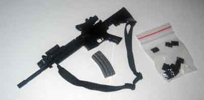 SUBWAY Loose 1/6th M4 Rifle (w/Accessories) #SBL4-W200