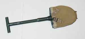 Soldier Story Loose 1/6th WWII USA M1910 Entrenching Tool w/Pouch-no US Stamp #SSL3-A903