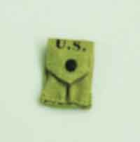 Soldier Story Loose 1/6th WWII USA M1942 Dbl Pistol Mag Pouch #SSL3-P400