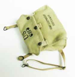 Soldier Story Loose 1/6th WWII USA M6 Gas Mask Bag #SSL3-P960