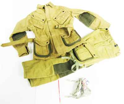Soldier Story Loose 1/6th WWII USA M42 paratrooper Uniform w/101st AB Patches #SSL3-U110