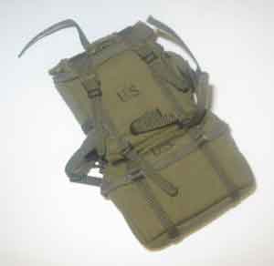 Soldier Story Loose 1/6th WWII USA M1943 Back Pack (OD) #SSL3-Y400