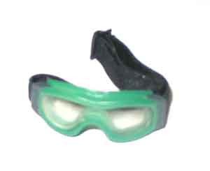 Soldier Story Loose 1/6th ESS Goggles (Green/Clear) #SSL4-A610