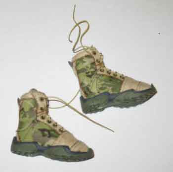 Soldier Story Loose 1/6th Assault Boots (Multi-Cam) Modern Era #SSL4-B104