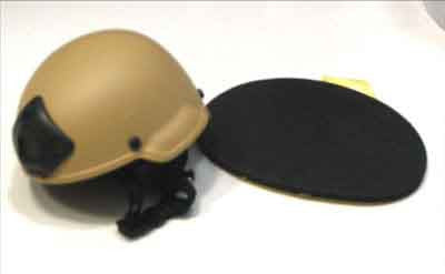 Soldier Story Loose 1/6th MICH 2002 Helmet (Tan w/NVG Mount) Modern Era #SSL4-H101