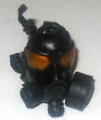 Soldier Story Loose 1/6th M45 Gas Mask (Orange Lens, Filtration) Modern Era #SSL4-H961