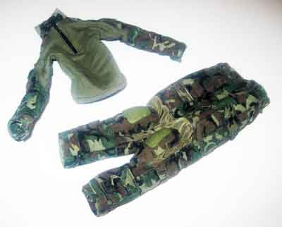 Soldier Story Loose 1/6th Gen2 Combat Uniform (Woodland) #SSL4-U390