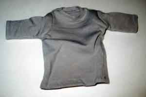 Soldier Story Loose 1/6th T-Shirt (Grey) Padded #SSL4-U903