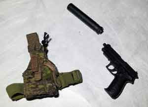 Soldier Story Loose 1/6th SIG P226 Hand Gun (w/Holster) #SSL4-W055