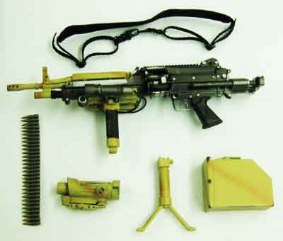 Soldier Story Loose 1/6th M249 SAW (w/Accessories) #SSL4-W400