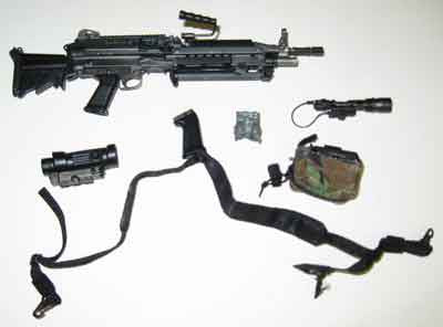 Soldier Story Loose 1/6th M249 SAW (w/Accessories) #SSL4-W410