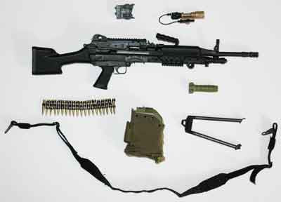 Soldier Story Loose 1/6th MK48 MOD1 Machine Gun (w/Accessories) #SSL4-W700