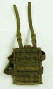 Soldier Story Loose 1/6th MOLLE Leg Mount Platform (Coyote) #SSL4-Y700