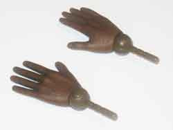 Soldier Story Loose 1/6th Hand Set (Pair) Bendy African American #SSNB-H104