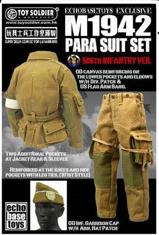 Toy Soldier 1/6th WWII US M1942 Para Suit Set (506th PIR) #TS-550C