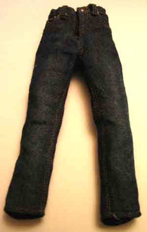 Toy Soldier Loose 1/6th Blue Denim Jeans (Female) Modern Era #TSL4-Z120