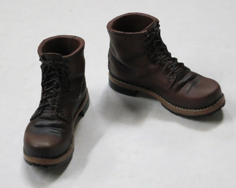 VIRTUAL TOYS Loose 1/6th Boots (Brown) #VTL4-B001
