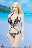 AC PLAY 1/6 Swimming Suit Accessory Set D "Brown w/Dots" #AP-ATX018D